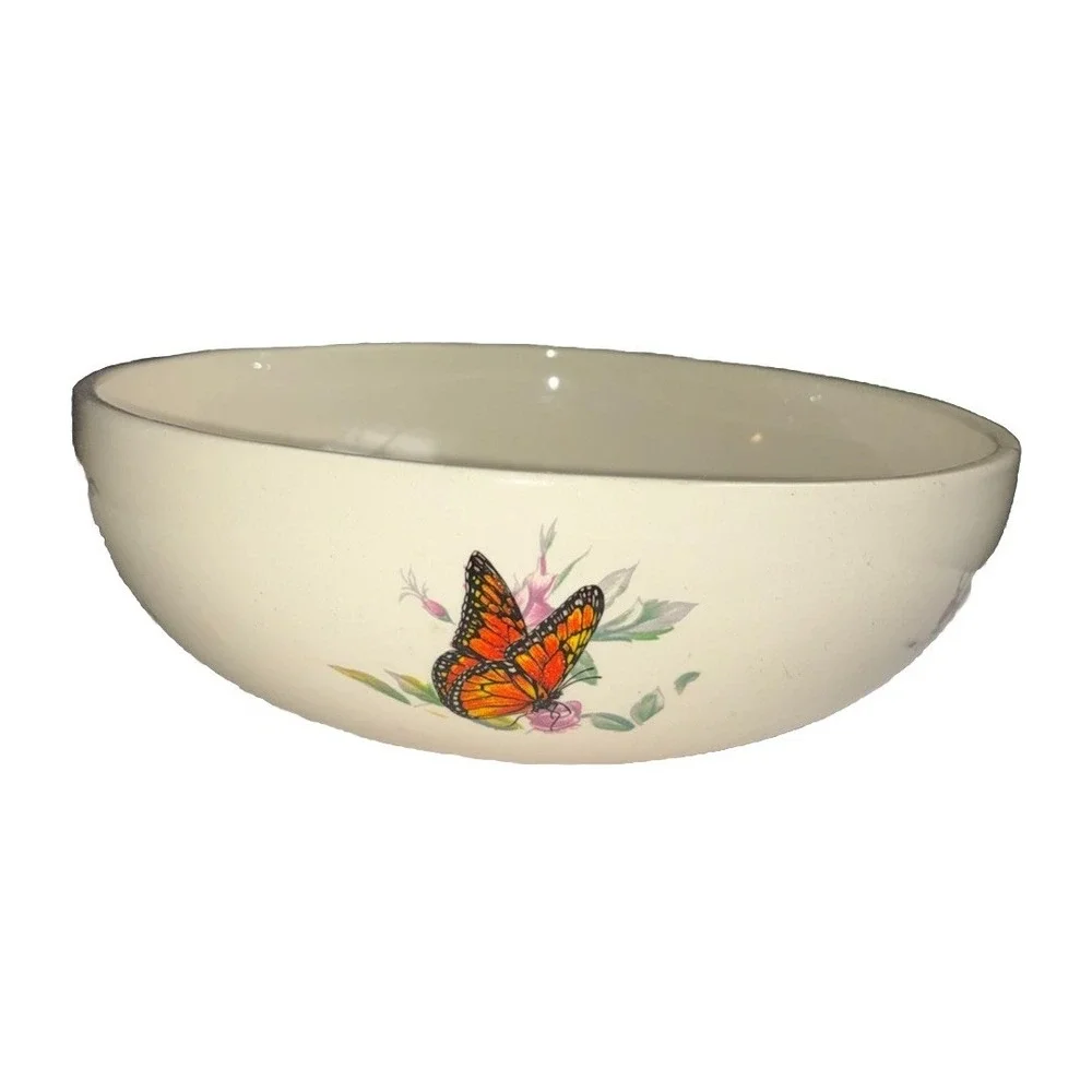 Bowl  Butterflies 6.75